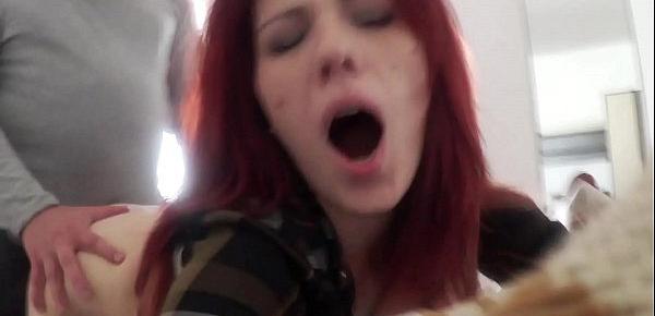  FFM Threesome A perfect slow blowjob and sloppy deepthroat afternoon with two cocksucking amateur sluts